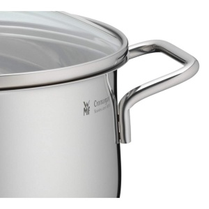 WMF Diadem Plus Cratita mica 16 cm, capac sticla, oala de carne inductie 2l, otel inoxidabil Cromargan lustruit, neacoperit - Img 8