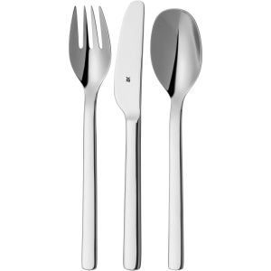 WMF my2Go, Otel inoxidabil, Set tacamuri 8 piese, Set tacamuri de calatorie in aer liber 1 persoana, Tacamuri de camping cu carcasa, Tacamuri de drumetie ecologice, paie, perie de curatare, accesorii de camping cadou - Img 8