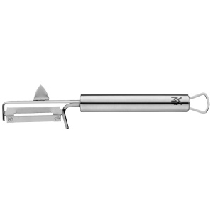 WMF Profi Plus Decojitor de cartofi Lama pendulara 19 cm, Decojitor pendul cu un singur tais, decojitor, decojitor de legume, otel inoxidabil Cromargan partial mat, poate fi spalat in masina de spalat vase - Img 1