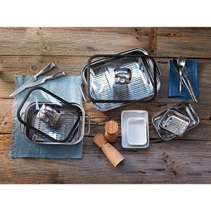 WMF Vitalis Gareinsatz Mare 22x15 cm Cromargan Inox Rezistent la Cuptor - Img 3