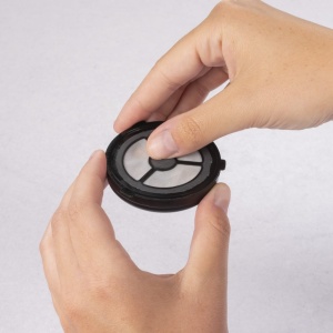 Xavax Permanent Pad Set de 2 (pentru Philips Senseo si aparate de cafea identice, filtru pentru pudra de cafea, ceai vrac, capsule de cafea reincarcabile, filtre de cafea care pot fi spalate in masina de spalat vase) negru - Img 2