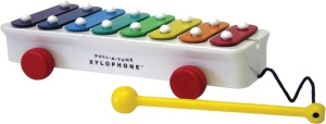 Xilofon Fisher-Price AKFPXYL01ML cu 8 Taste Colorate pentru Copii - Img 2