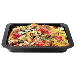 Zenker Lasagna si caserola, tava de copt de inalta calitate, 365 x 270 x 52 mm, 3700 ml, rezistenta la caldura pana la 230degC - Ideal pentru vase delicioase de cuptor, negru - Img 10