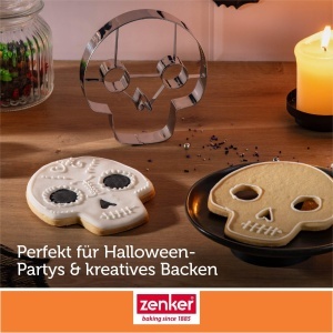 Zenker XXL Forma de Decupat Totenkopf 14x13 cm Otel Inoxidabil - Img 6