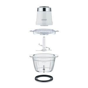 Zerkleinerer Graef CH501, 500W, 1L, Alb - Ideal pentru taiere si mixare - Img 4