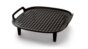 Accesorii Airfryer Philips HD992600 Negru Placa Grill Teflon Set 4 Frigarui - Img 3