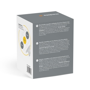 Accesorii Medela pentru Pompa de San, 2 Brusthauben, Fara BPA, Compatibile cu Pompa Freestyle - Img 4