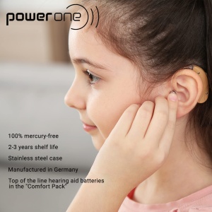 Acumulator pentru aparate auditive Power One P312, 60 bucati - Img 6