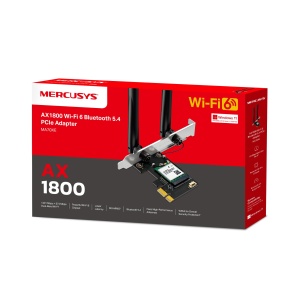 Adapter PCIe MERCUSYS MA70XE Wi-Fi 6, 1201 Mbits, Bluetooth 5.4 - Img 9