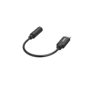 Adaptor audio Hama USB C la 3,5 mm, negru, cu DAC pentru HiFi Stereo - Img 2