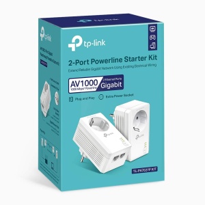 Adaptor Powerline TP-Link TL-PA7027P, 1000 Mbps, 2 Porturi Gigabit, Priza Integrata - Img 7