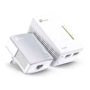 Adaptor Powerline TP-Link TL-WPA4220, 600 Mbits, WLAN 300 Mbits, PlugPlay