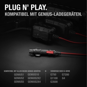 Adaptor SAE NOCO GC009 pentru incarcatoare Genius, 20A, waterproof - Img 6