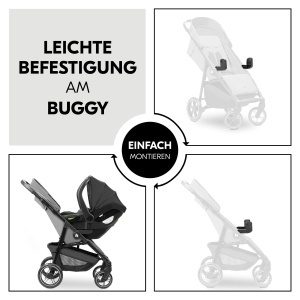 Adaptor universal pentru scaun auto pentru bebelusi Hauck compatibil cu scaunul auto Shop N Care Buggy si Drive N Care si scaunele auto comune pentru  - Img 4