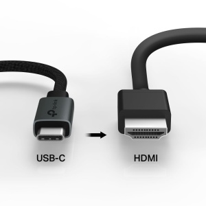 Adaptor USB-C la HDMI TP-Link UA520C, 4K 60Hz, 10cm, Plug Play - Img 2