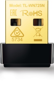 Adaptor USB WLAN TP-Link TL-WN725N 150Mbits, Negru, Compact