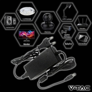 Adaptor V-TAC 12V 30W 2,5A pentru camere, LED-uri si modemuri - Img 3