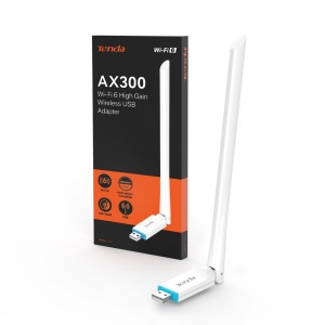 Adaptor Wi-Fi USB Tenda U2, Wi-Fi 6, 286 Mbits, antena 6 dBi