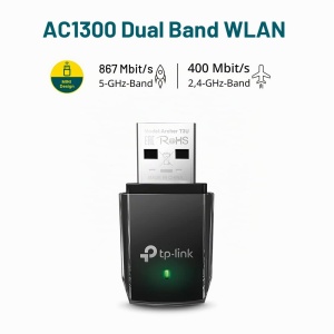 Adaptor WLAN TP-Link Archer T3U AC1300, 1300 Mbits, USB 3.0, Dualband - Img 2