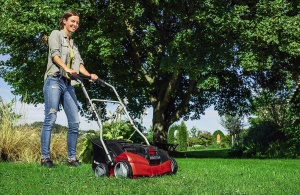 Aerator cu acumulator Einhell GE-SC 35/1 Li Power X-Change (2x 18V, latime de lucru de 35 cm, adancime de lucru de pana la 9 mm, fara perii, fara baterii si incarcatoare) - Img 3