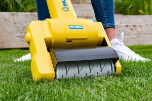 Aerator de gazon Gloria Accesorii pentru MultiBrush Ingrijirea gazonului aerarea gazonului Indeparteaza muschiul si paiul Cu dinti din otel inoxidabil - Img 2