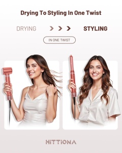 Airstyler HITTIONA 5 in 1, 110.000 RPM, Ioni, Fara Hitzedeguri - Img 4