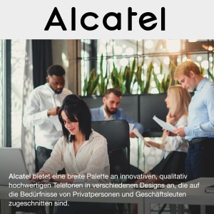 Alcatel Temporis 880 PRO - Telefon fix profesional - Afisaj alfanumeric mare - Indicator de apel - Volum reglabil - Buton de apelare inversa - Buton de dezactivare a sunetului - 10 butoane de apelare directa - Negru - Img 6