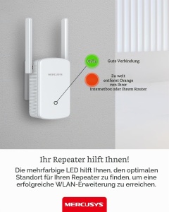 Amplificator WLAN Mercusys ME12, 300 Mbits, 2 antene externe - Img 7