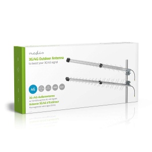 Antena 3G4G NEDIS pentru exterior, 15 dBi, 30 cm, argintie - Img 5