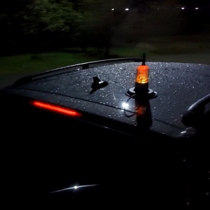 Antena CB PNI Trucker 9000, 140 cm, 1000 W, LED, inox - Img 4