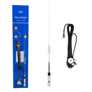 Antena UHF PNI UF500, 63 cm, 430-470 MHz, 6 dBi, inox