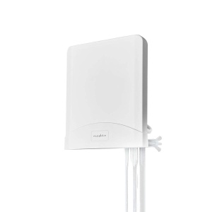 Antenna 5G4G3G Nedis, 2.5m cablu LMR200, exterior, alb - Img 2