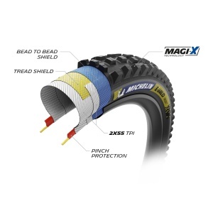 Anvelopa Michelin Unisex Adulto 3440175, Negru, Dimensiune Unica - Img 2