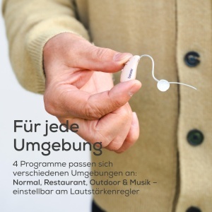 Aparat auditiv digital Beurer HA 90, reincarcabil, 4 programe de audiere - Img 5