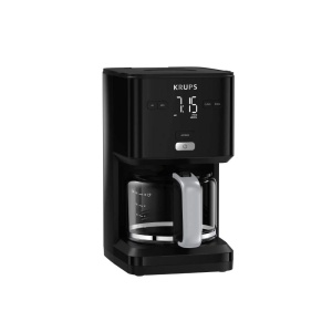 Aparat de cafea Krups Smart'n Light cu temporizator, Pentru cafea la filtru de 1,25 litri, functie de mentinere la cald, oprire automata, negru, KM600810 - Img 1