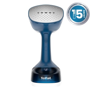 Aparat de calcat vertical Tefal Access Steam Easy DT7170 albalbastru 1400W 150 ml abur 25 gmin - Img 2