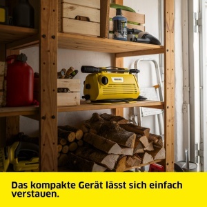 Aparat de curatat cu inalta presiune Karcher K 2 Horizontal VPS Home presiune max 110 bari debit 360 lh capacitate suprafata 20 m2h 35 kg furtun si pi - Img 4