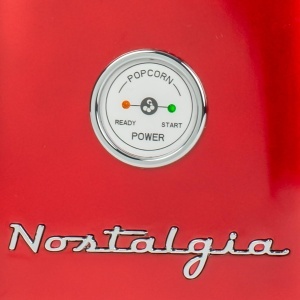 Aparat de facut popcorn Nostalgia CLHAP12 Retro Design 85g Rosu - Img 6