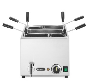 Aparat de fiert paste HENDI, 25L, 3500W, cu 5 cosuri din otel inoxidabil