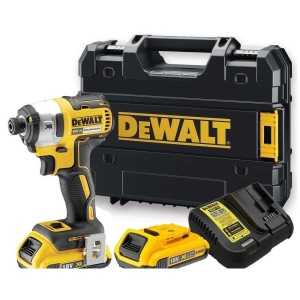 Aparat de gaurit cu percutie DeWalt DCF887D2, 18V, 205 Nm, 2 acumulatori Li-Ion