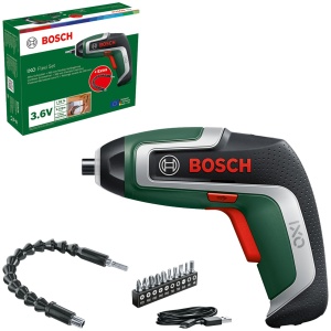 Aparat de gaurit si insurubat Bosch IXO, 3.6 V, 2.0 Ah, cu extensie flexibila