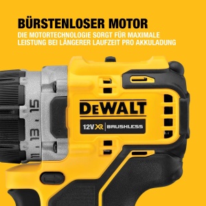 Aparat de gaurit si insurubat DEWALT DCD701, 12V, 57.5 Nm, design compact - Img 3