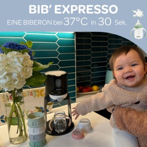Aparat de pregatire biberoane Beaba BibExpresso, negru, cu functie Bain-Marie - Img 2