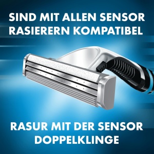Aparat de ras Gillette Sensor Excel cu 3 lame pentru barbierit precis si confortabil - Img 5