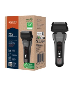 Aparat de ras Grundig MS 8330 60 min autonomie senzor BeardCare carcasa reciclata
