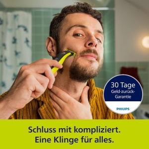 Aparat de ras Philips OneBlade Pro 360 Face Body, 2x 360 lame, 20 lungimi, waterproof - Img 2