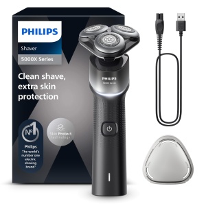 Aparat de ras Philips Series 5000X X500400 Tehnologie Skin Protect Cap flexibil 360deg Utilizare uscata si umeda