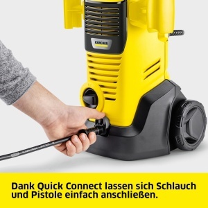 Aparat de spalat cu presiune Karcher K 3 FJ, 120 bar, galben - Img 5