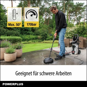 Aparat de Spalat cu Presiune Powerplus POWXG90504, 2200W, 170 Bar, 8m furtun - Img 3