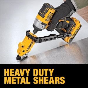 Aparat de taiat metal DEWALT DWASHRIR, 18 GA, rotire 360 grade - Img 5